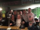 New & old faces at the quiz last night.....thanks to all that came along... — with Linda Brown and David Peake at Angarrack Inn